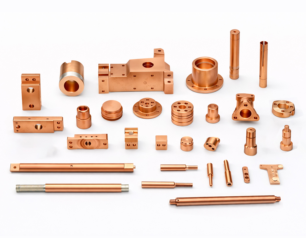 Copper Machined & Turned Components